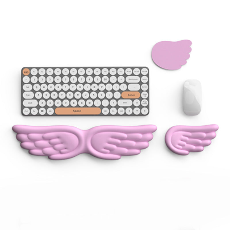 Ergonomic Silicone Wrist Support Rest with Memory Foam