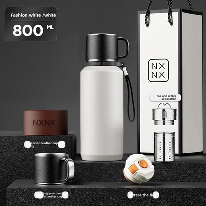 Stainless Steel Thermos Cup with Handle