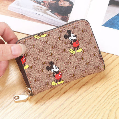 Lychee Pattern Accordion Card Holder