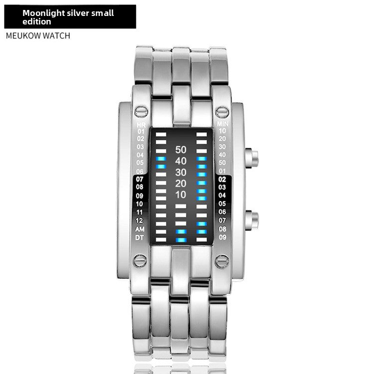 Digital Dual-Line Wrist Watch