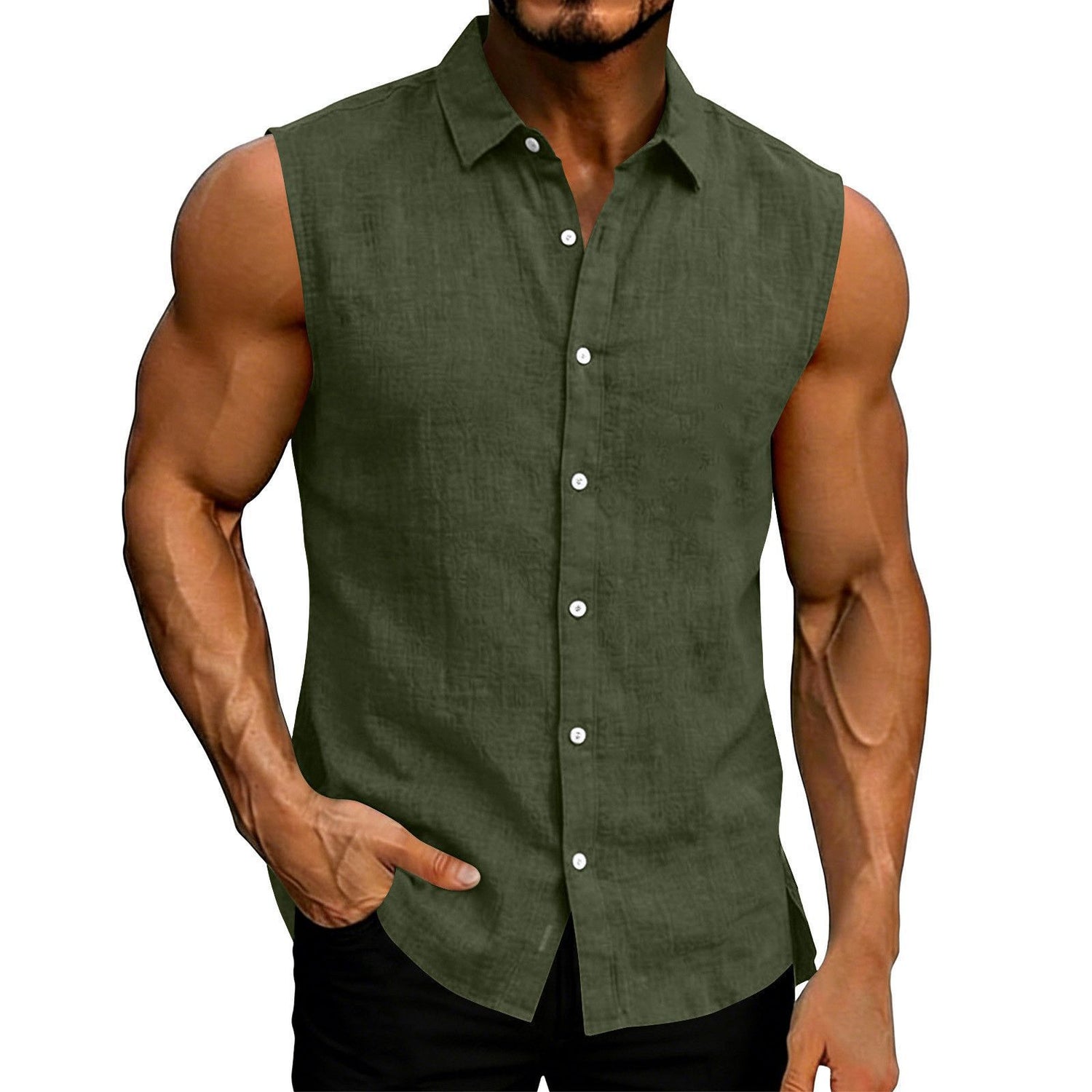 Mens Summer Sleeveless Vest