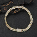 Zirconia Cuban Chain Bracelet