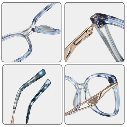 TR90 Square Anti Blue Light Glasses Frame