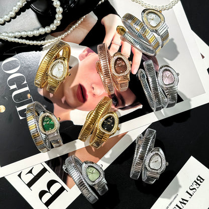 Snake Shape Fashion Quartz Watch