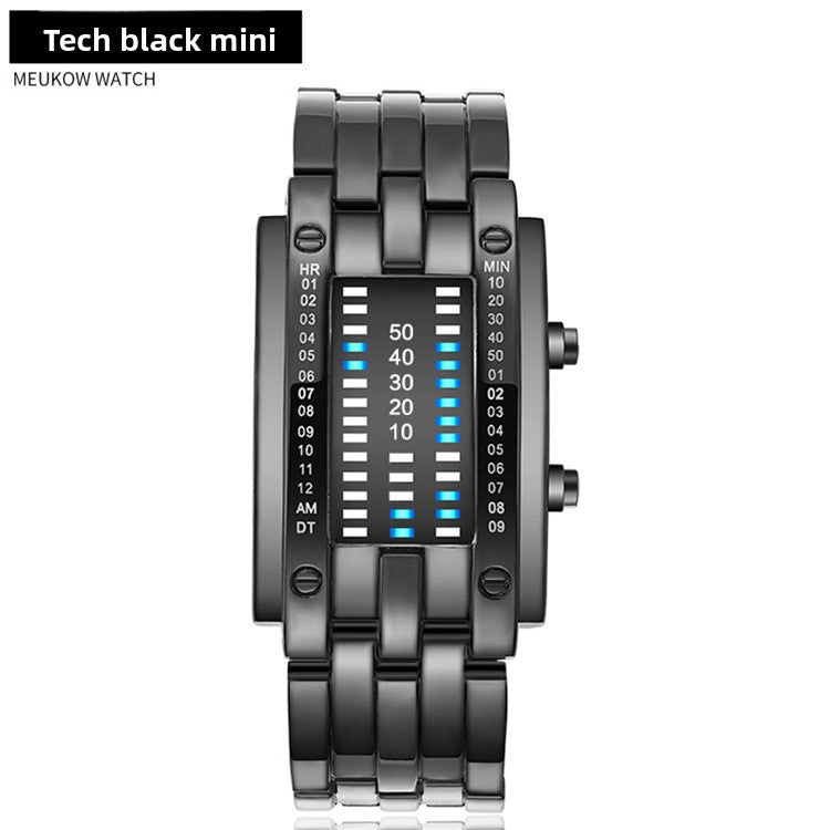 Digital Dual-Line Wrist Watch
