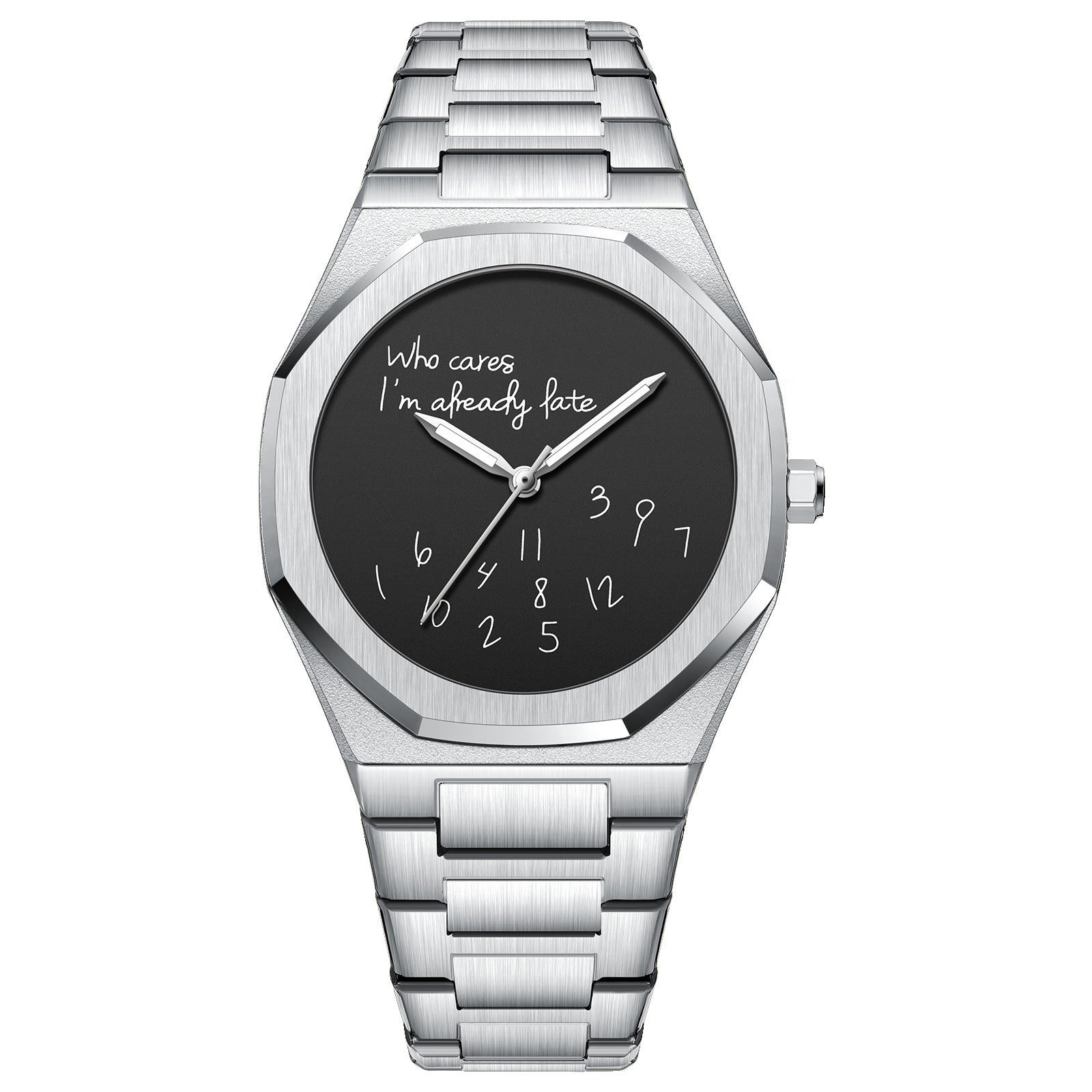Octagonal Luminous Digital Mens Watch