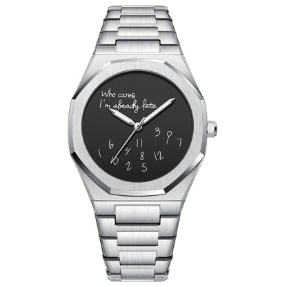 Octagonal Luminous Digital Mens Watch