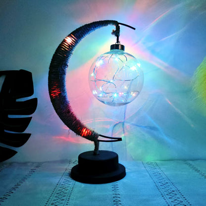 LED Moon Shape Decorative Light String