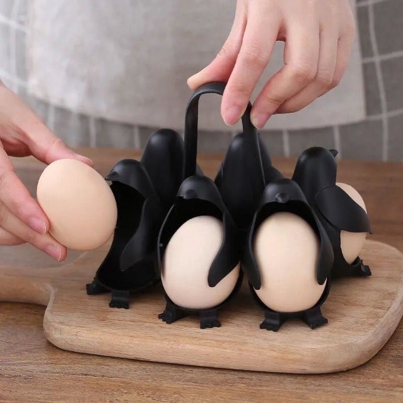 Penguin Egg Steamer Cooker