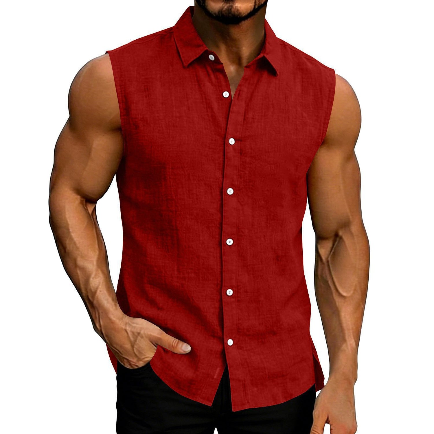 Mens Summer Sleeveless Vest