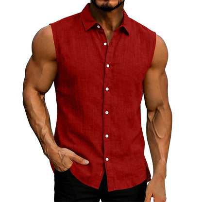 Mens Summer Sleeveless Vest