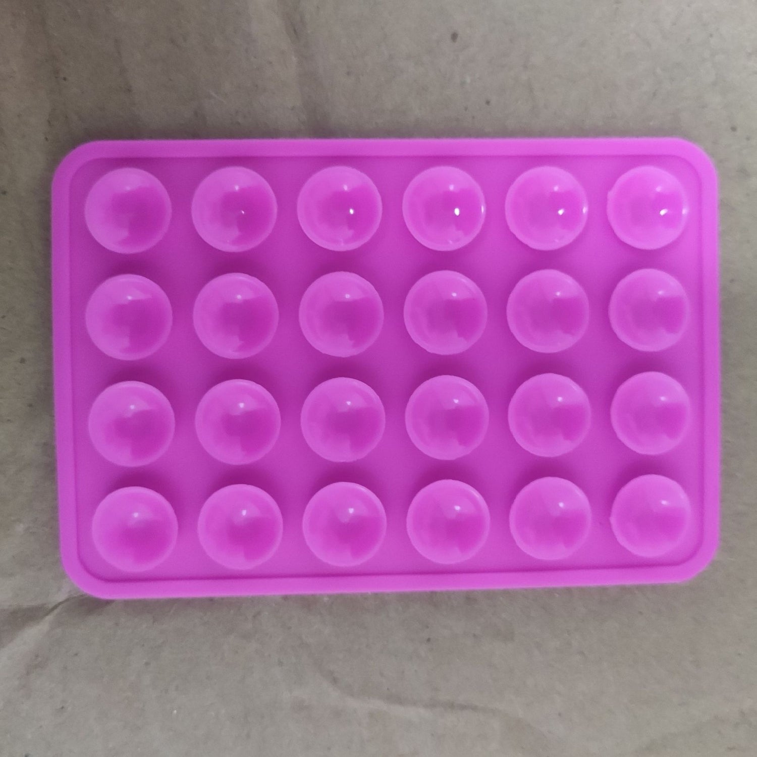 Thickened Silicone Suction Cups 24-Piece Square Adhesive Pads