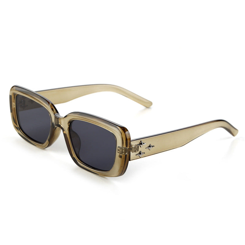 Retro Square Sunglasses UV400 Protection