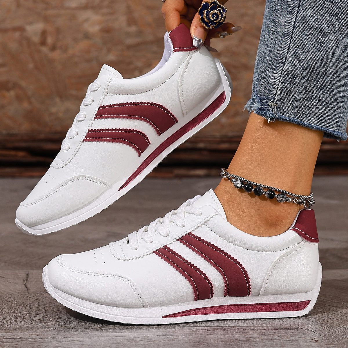 White Shoes Soft Sole All-match Shoes Women&