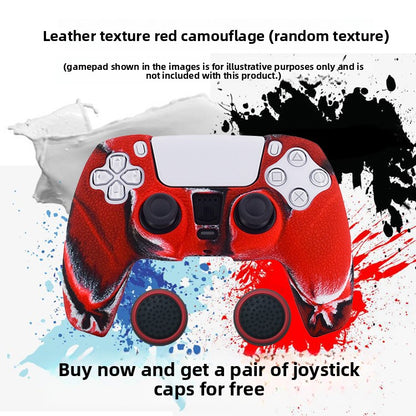 PS5 Controller Silicone Protective Cover with Joystick Caps