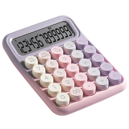 Mechanical Key Financial Voice Calculator