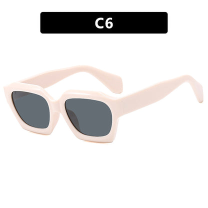 Polygonal Irregular Sunglasses Modern Street Fashion