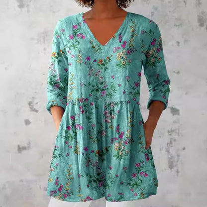 Round-neck short-sleeved women&