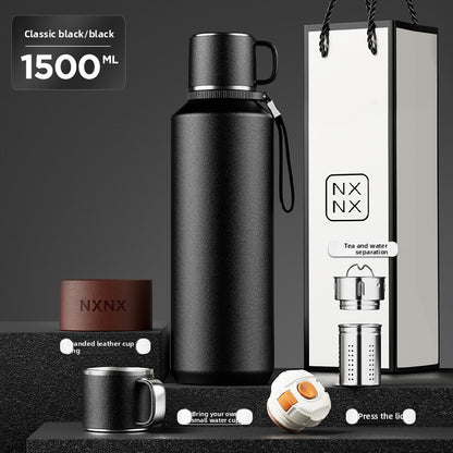 Stainless Steel Thermos Cup with Handle