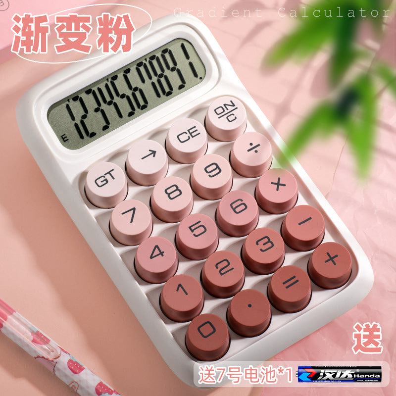Mechanical Key Financial Voice Calculator