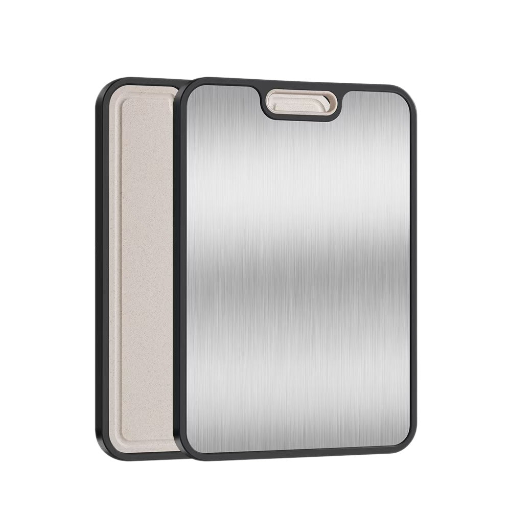 Stainless Steel Double-Sided Cutting Board