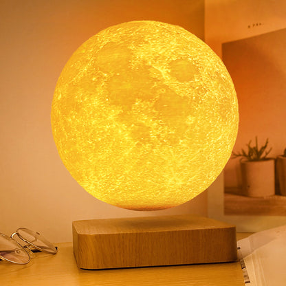 3D Magnetic Levitation Moon Night Light
