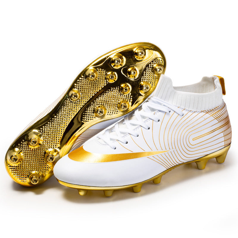 High-Top Soccer Training Shoes for Boys