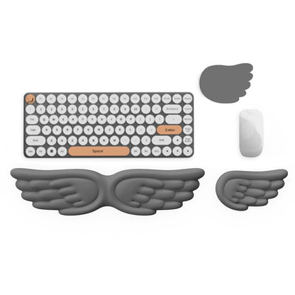 Ergonomic Silicone Wrist Support Rest with Memory Foam