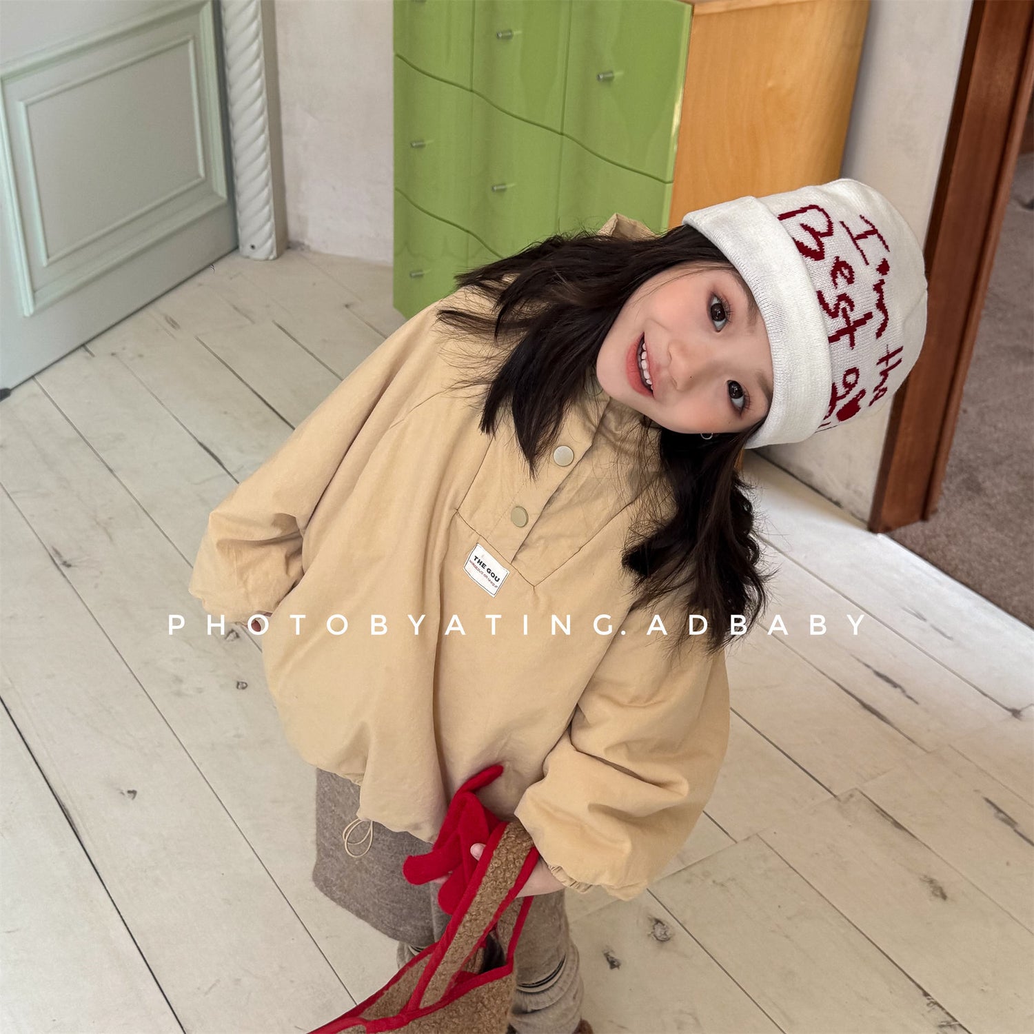Kids Hooded Cotton Winter Jacket