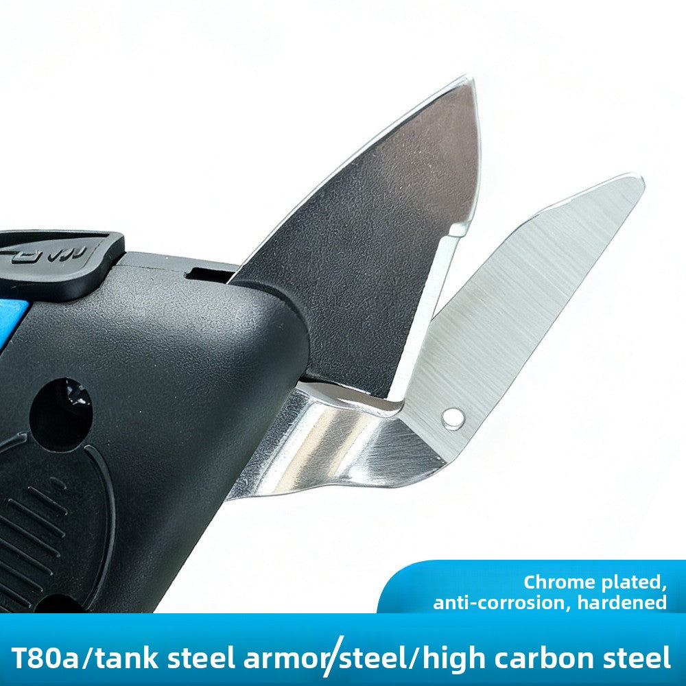 Hand-held lithium battery cloth cutting shears