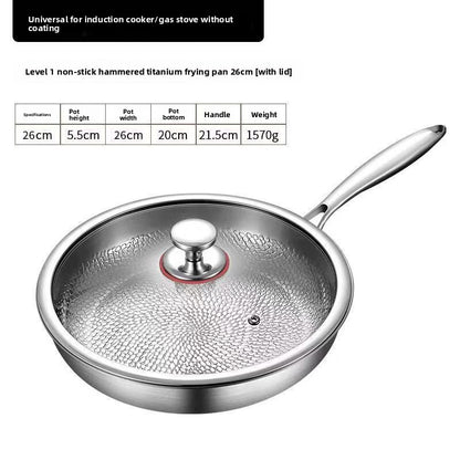 Titanium Alloy Non-Stick Frying Pan