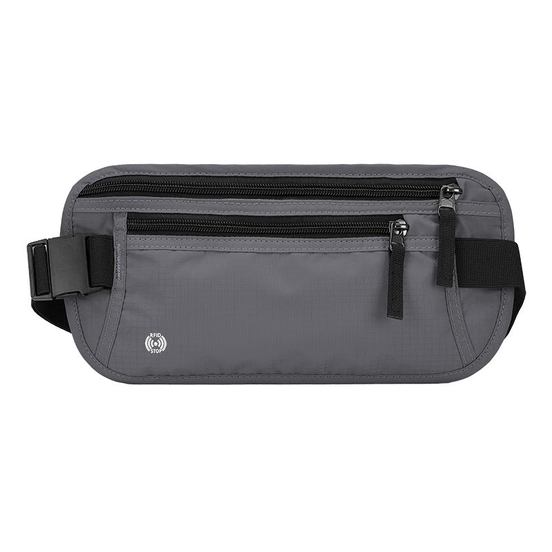 Anti-theft Travel Passport and Document Waist Pouch