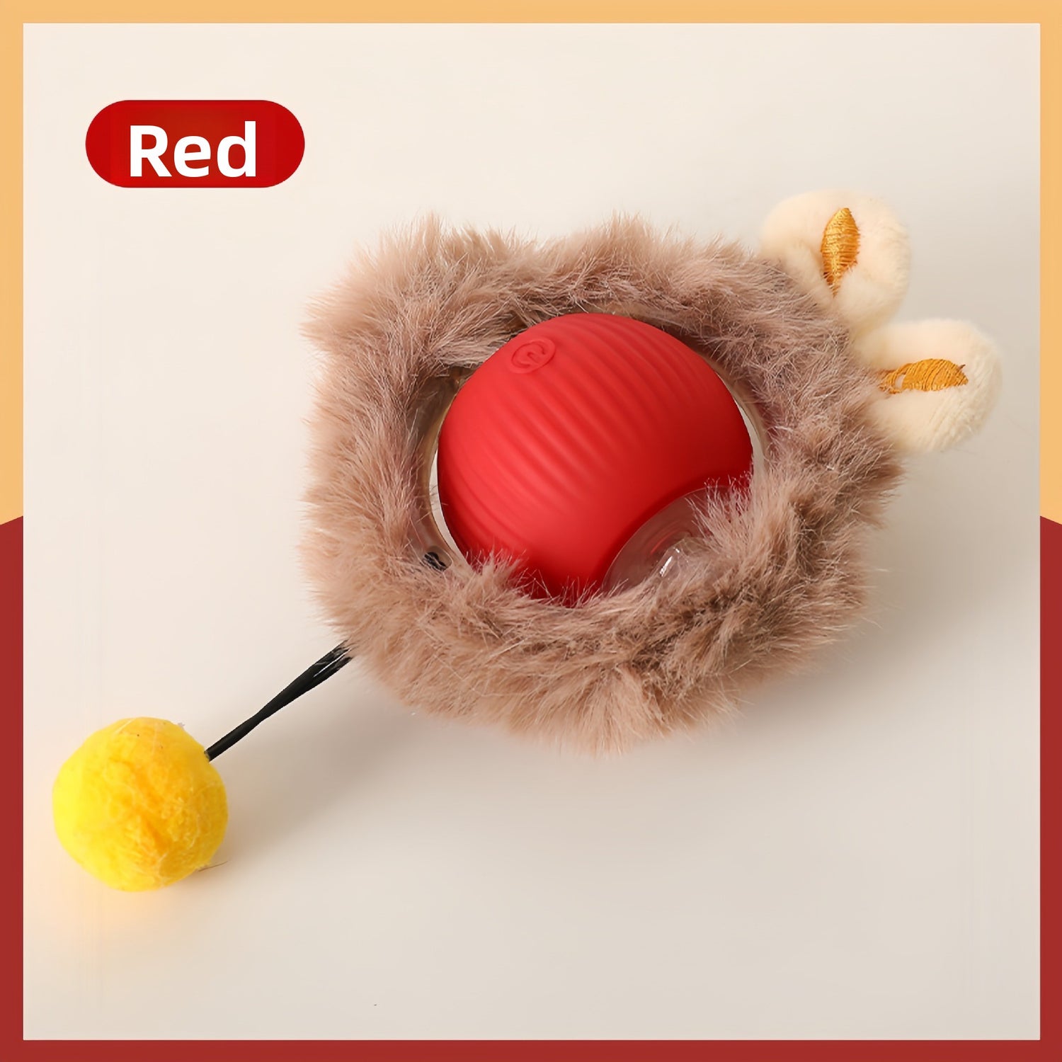 Interactive Cat Toy Ball with Bird Sounds