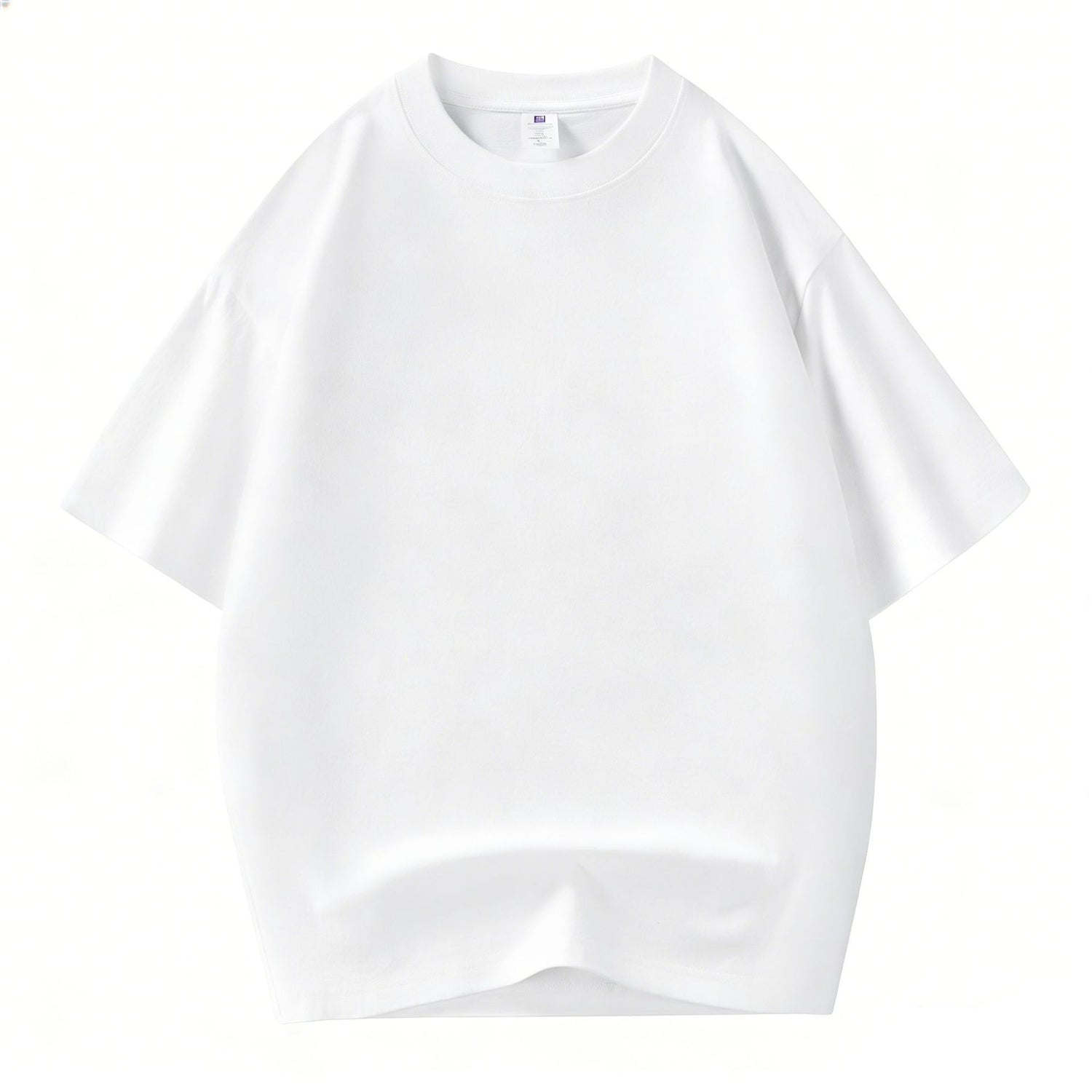 200g Pure Cotton Regular Shoulder Short Sleeve T-Shirt