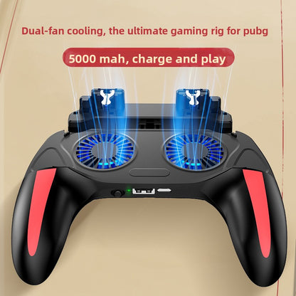 H10 Dual Fan Cooling Gaming Controller Grip
