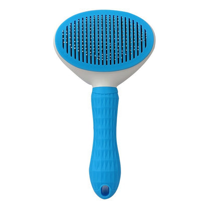 Remove loose hairs with a comb.