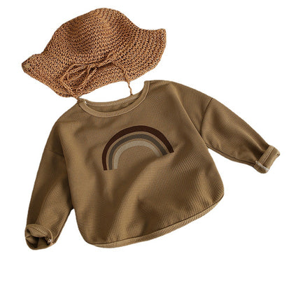 Children Cartoon Print Sweatshirt