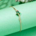 women's elegant flower bracelet