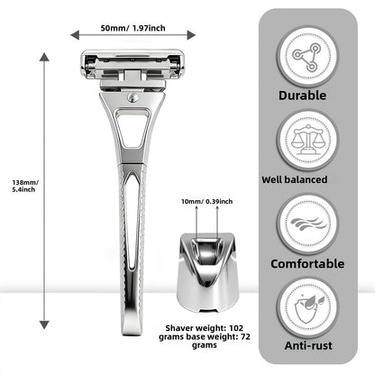 Manual Shaving Razor Set