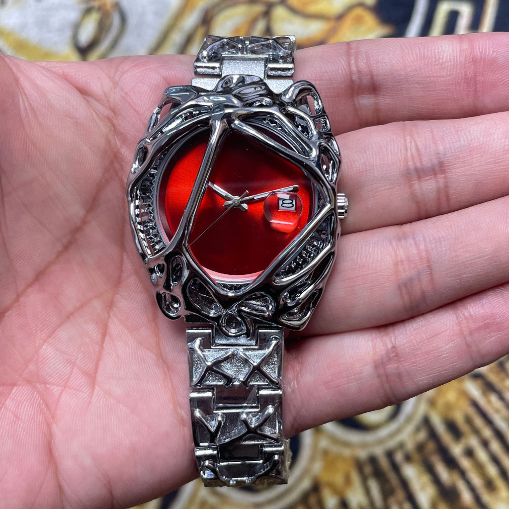Retro Alien Cobweb Quartz Watch
