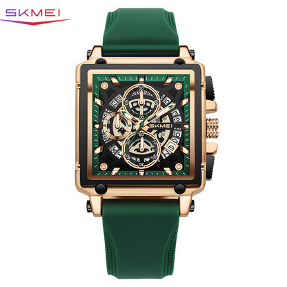 Square Mens Quartz Watch