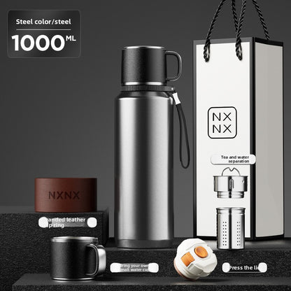 Stainless Steel Thermos Cup with Handle