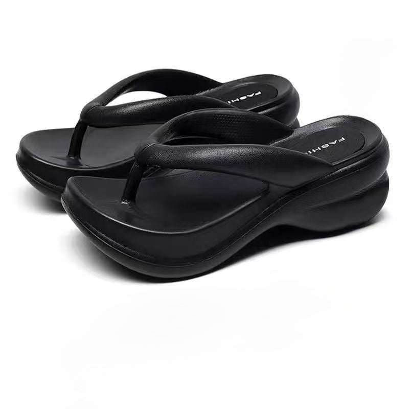 High Heel Flip Flops Thong Sandals