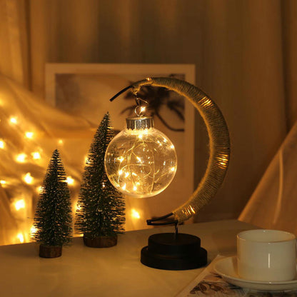 LED Moon Shape Decorative Light String