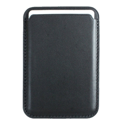 Magnetic Card Case for iPhone 12-15, PU Leather with Strong Hold