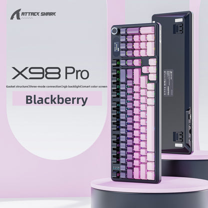 Attack Shark X98Pro Triple Mode RGB Wireless Mechanical Keyboard