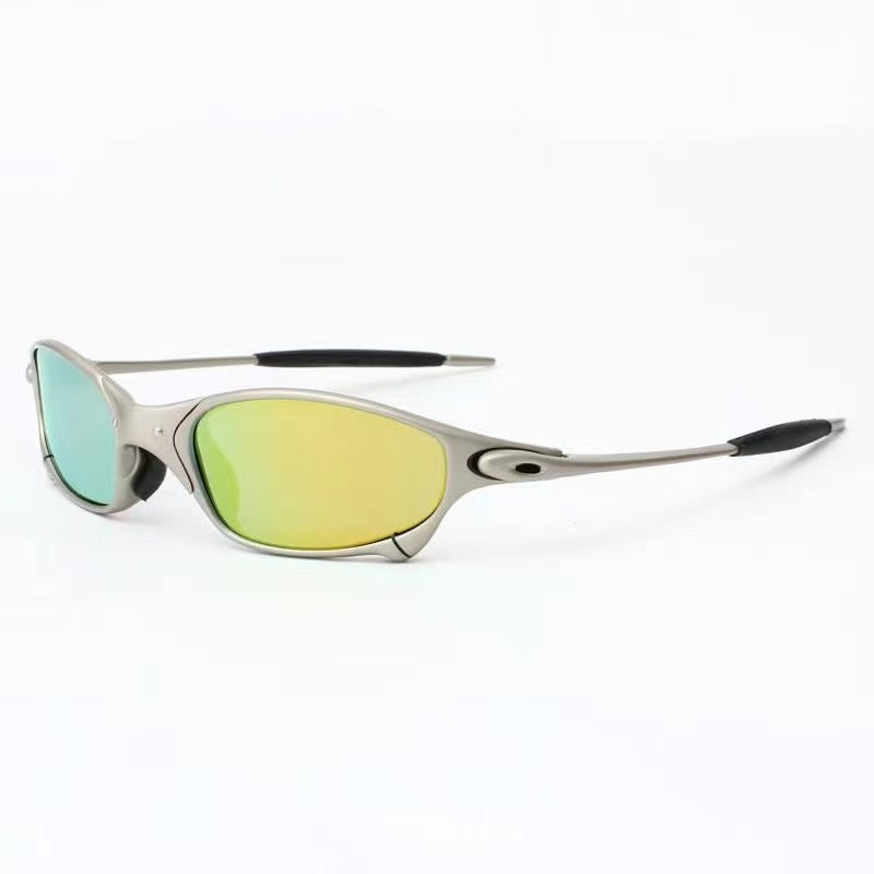 Metal Frame Polarized Sports Sunglasses