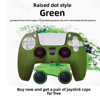 PS5 Controller Silicone Protective Cover with Joystick Caps