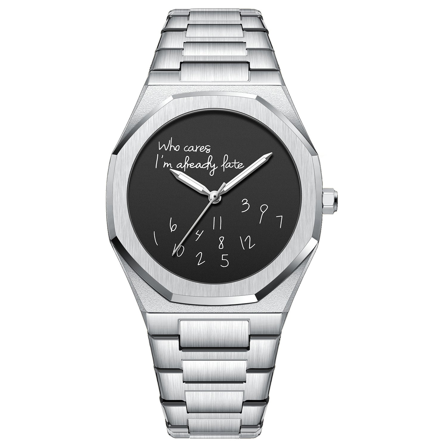 Octagonal Luminous Digital Mens Watch