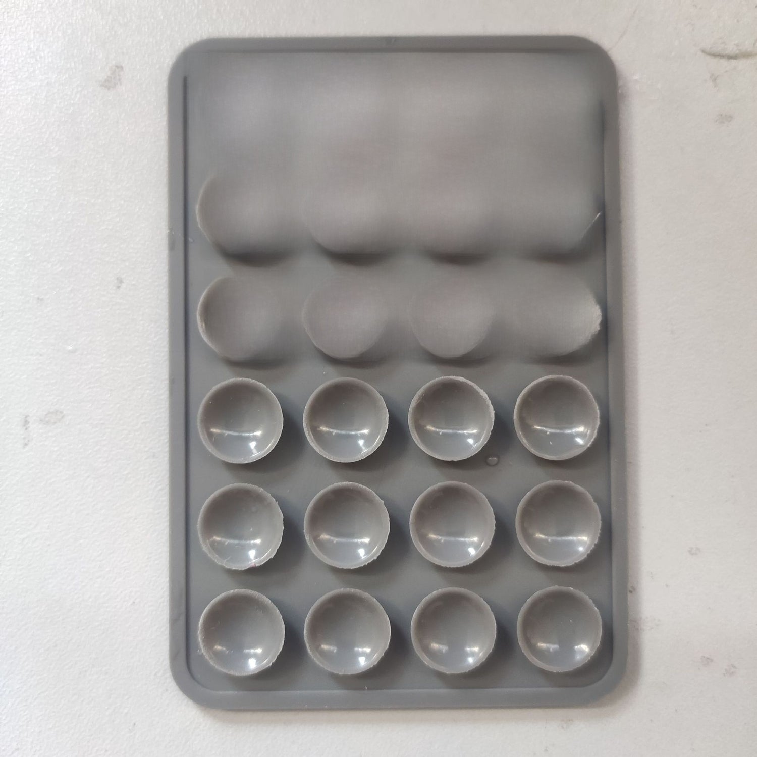 Thickened Silicone Suction Cups 24-Piece Square Adhesive Pads